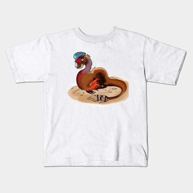 Oviraptor Kids T-Shirt by Perryology101